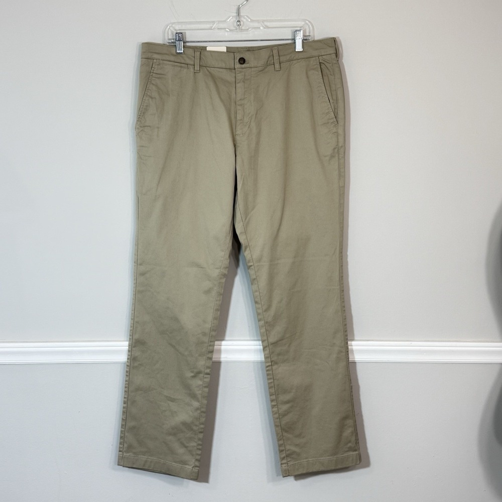 NWT Duck Head Classic Fit Gold School Chino Mens Size 36X32 Khaki New